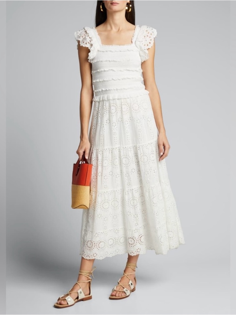 Sea New York Daisy Eyelet Dress